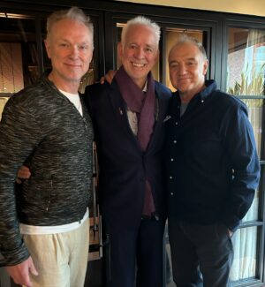 Gary Kemp Instagram - Great to catch up with @philmanzaneraofficial for this coming Sunday’s @rockonteurs with me and @guyprattofficial. His early life story tells like a Graham Green novel, hopping from Cuba to Venezuela via Hawaii, with revolution and intrigue and music. 🪰