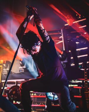 Gary Numan Instagram - Tonight we play our third and final night in Manchester on this tour. Manchester never disappoints, which is why we’re filming and recording the show tonight. Pic: David Weddle.