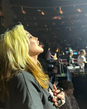 Gary Numan Instagram - Big thank you to Ministry’s (and Madonna’s) guitar player (and guitar teacher) Monte Pittman for getting Gemma and I in to see Madonna this evening in Houston. @madonna @weareministry @montepittman @gemma_numan