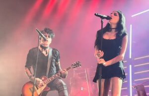 Gary Numan Instagram - You Are In My Vision. Last night’s show at the Roundhouse had a surprise guest for one song 💝💝 @ravennuman