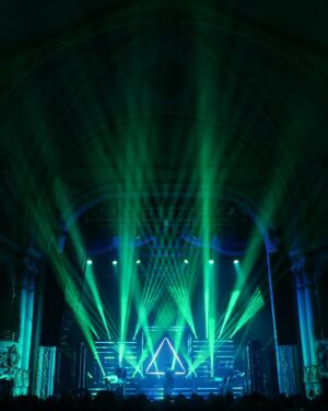 Gary Numan Instagram - Some more pictures of the light show for this tour. Pics by David Howard, as is the light show design. He’s also the man in control of it every night.