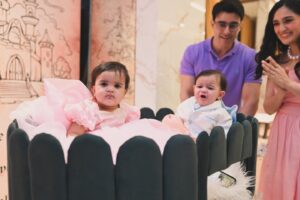 Gautam Rode Instagram - A Prince and Princess Royal Soiree .. 
The idea for the theme came from R & R’s Dadu, who, right when they came into this world, declared them his Prince and Princess , and everyone followed suit.

Thank you for bringing our theme to life @dinky_nirh @karandoshievents @dcakecreations