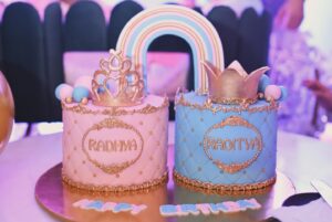 Gautam Rode Instagram - A Prince and Princess Royal Soiree .. 
The idea for the theme came from R & R’s Dadu, who, right when they came into this world, declared them his Prince and Princess , and everyone followed suit.

Thank you for bringing our theme to life @dinky_nirh @karandoshievents @dcakecreations