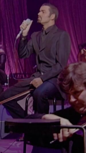 George Michael Instagram - “Hello Mum” 🥹 - George saying hello to his mum during his MTV Unplugged set in 1996.