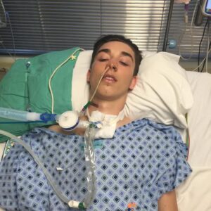 George Robinson Instagram - 9 years ago, I broke my neck. 15 years ago, I stubbed my toe. 20 years ago, I lost my favourite toy car. Trauma can always be overcome.