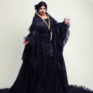 Gigi Era Instagram - Channeling the fierce mystique of black magic. 

Photo: @jagger_studios 
Designer: Joven Lim
MUA: @minortiz 
Hair: @humanhairwigsbydave 
Nails: @opulentnails.mnl 
#blackmariaclara #dragraceph #photography #melbournedrag #fashionstyle #missmaam