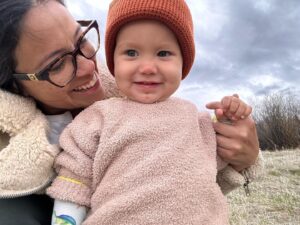 Gina Rodriguez Instagram - Since the moment you entered my soul I have been so madly in love with you. Thank you for letting me be your mama. Happy Mamas day.