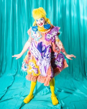 Ginny Lemon Instagram - My little Ginny 🐴 

This stunning frock made by @sophiecochevelou 💖 

📸 @emwajones