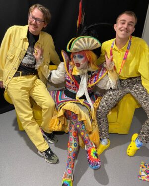 Ginny Lemon Instagram - 1 whole year since this magical moment! 

In an interview someone ask me what was going through my mind whilst performing to 1.3 billion people? 

I said I just wanted to do a good job 

In truth I was thinking I’ve got haemorrhoids 🍋 

Thank you so much to everyone that was involved! So many precious memories 💛