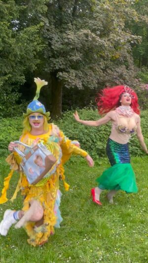 Ginny Lemon Instagram - Do drag queens poop in the woods?