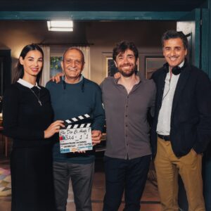 Giovanni Scifoni Instagram - 🎬 Primo ciak per #CheDioCiAiuti8.
Sono iniziate oggi, a Roma, le riprese della serie con protagonista Francesca Chillemi nei panni di Azzurra, pronta a vivere la sua vocazione dopo aver preso i voti nel finale dell’ultima stagione. 

📣 “Siamo qui perchè ci sono ancora delle persone che ci mettono entusiasmo e amore nell’immaginare e creare questa serie, dagli sceneggiatori alla produzione, al cast” ha detto il CEO di Lux Vide Luca Bernabei in occasione della prima giornata di shooting.

📺 #CheDioCiAiuti8 è una produzione Lux Vide in collaborazione con #RaiFiction, scritta da Elena Bucaccio, Silvia Leuzzi, Alessandro Zullato, Anna Bottino e diretta ancora una volta da Francesco Vicario. Ad affiancare la protagonista Francesca Chillemi, un cast rinnovato a partire da Giovanni Scifoni che interpreterà un personaggio che conosceremo presto.

📸 Virginia Bettoja

@chediociaiuti_official @fremantleit