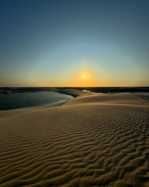 Gisele Bündchen Instagram - Sempre sonhei em visitar os Lençóis. Que lindo que é o nosso Brasil!❤️ I’ve always dreamed of visiting Lençóis Maranhenses. Brazil is so beautiful!