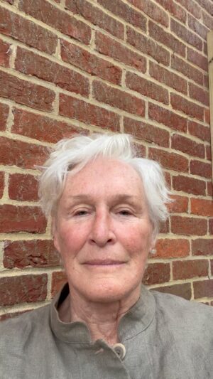 Glenn Close Instagram - Not working today. Night shooting. On location with KNIVES OUT: WAKE UP DEAD MAN. Darling Josh O'Connor is the only actor working tonight...wind and rain machines galore.Br-r-r-r-r! They'll be sure to have a cozy hot tent for him between takes.