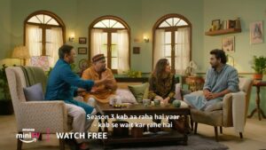 Gopal Dutt Instagram - toh ab jo mil gayi hai yeh Laal Diary, Farzi Mushaira season 3 binge karne ki shuru kardo tum taiyyari 🤩

aa raha hai 13th Jan ko #FarziMushairaS3 only on Amazon miniTV joh hai aapke Amazon shopping app par, woh bhi bilkul FREE!

@AmazonminiTV @zakirkhan_208 @nishanttanwar @venussinghofficial 

Hashtags
#ZakirKhan #GopalDatt #VenusSingh #NishantTanwar #PrachiDesai #HimanshiKhurana #VijayVerma #FarziMushairaS3 #AmazonminiTV #WatchFree