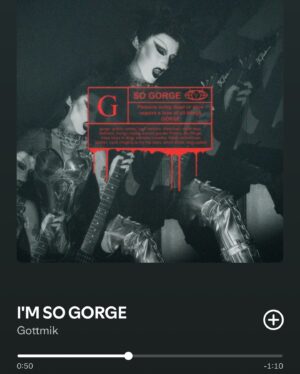 Gottmik Instagram - ⛓️⛓️‍💥SO GORGE⛓️‍💥⛓️
NOW STREAMING EVERYWHERE! 🔥
Thank you all so much for such an amazing season. Being able to come back and show how much I’ve grown as an artist has been nothing short of a dream come true. Releasing skull f*cker and SO GORGE has started a new chapter and I can’t wait to keep traveling and performing these songs for you guys! Cheers to an iconic season and cheers to JUST GETTING STARTED! Love you gorge !! 
This dress was inspired by the McQueen FW 09 horn of plenty collection. I wanted to imagine as if I was designing for McQueen at that time and this look was born 🖤⛓️
Dress @houseofcanney 
Leather full body harness @zanabayne 
Hair @jeanbaptiste.santens 
Photo @sanchezzalba