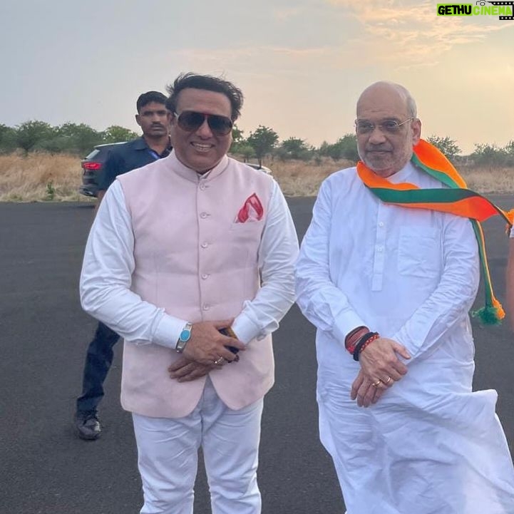 Govinda - 314K Likes - It was an honor meeting our honorable Minister of Home Affairs of India, respected Amit Shah ji, personally.
@amitshahofficial