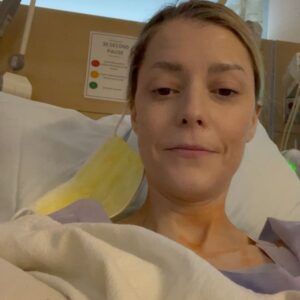 Grace Helbig Instagram - I’m taking a little break from social media but popping in to acknowledge my first cancerversary. A year ago today I got my official breast cancer diagnosis. Happy one year, left breast! I took this video after I woke up from my lumpectomy last December. I was feeling preeetty good after months of feeling like shit. I felt like I got one over on the thing that was trying to get one over on me. Like I tricked the trickster. On this day last June, right after I told Elliott that I had breast cancer, a huge coyote ran across the front of our house and down our driveway. Like, literally the moment after I said it. He sent me this passage from a book he was reading for school that afternoon when we got back from the doctor’s office. Who knows what anything really means, but it made me feel hopeful. And maybe that the universe was reminding me to look for the absurd/silly/sly moments in the face of something so serious. Who even knows! It’s been a tricky year, but there’s been a lot of weird good that’s happened too. Thanks for the support along the way. And don’t forget to get checked! Not taking care of yourself? Now THAT’S silly. 🙃
