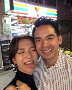 Grace Wong Instagram - Happy 7 Years Hunnie !!! @dchang515 😊😊😊

So thankful that we are going strong after 7 years of marriage and 19 years of dating 🤪

I love you with an everlasting love and am grateful to have you as my partner, my lover, my best friend and my hugging bag! 😁😙😛

@arborhk @rubison_mkt We had such an incredibleeee culinary experience with your new menu!!! My favs being the Langostine, Pigeon, Scallop and thatttt Bread in the beginning whoaaaaa, and that gemaicha caviar tart whatttttt???!!!! 😩😩😩 we were shocked by how great the food was… talked about it for three days after dinner!! Thank you Gigi our lovely waitress for ur impeccable n warm service! We felt so loved n our bellies r so full!!! Thank u and can’t wait to be back!!!! Guys … that pigeon🤤🤤🤤 how? I do not understand. 😩😩

#prayingcouplesstaytogether 
#happyanniversarymylove 
#gratefulheart
#July112005
#19yearslater 

PS. And yes we go to 7eleven each year to remind us of humble beginning n being grateful for the big things and small things in life 😌