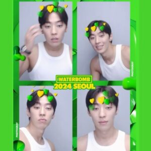 Gray Instagram - 올해도 적셨다🔥🔥🔥💦💦💦
@waterbomb_official 💚💛