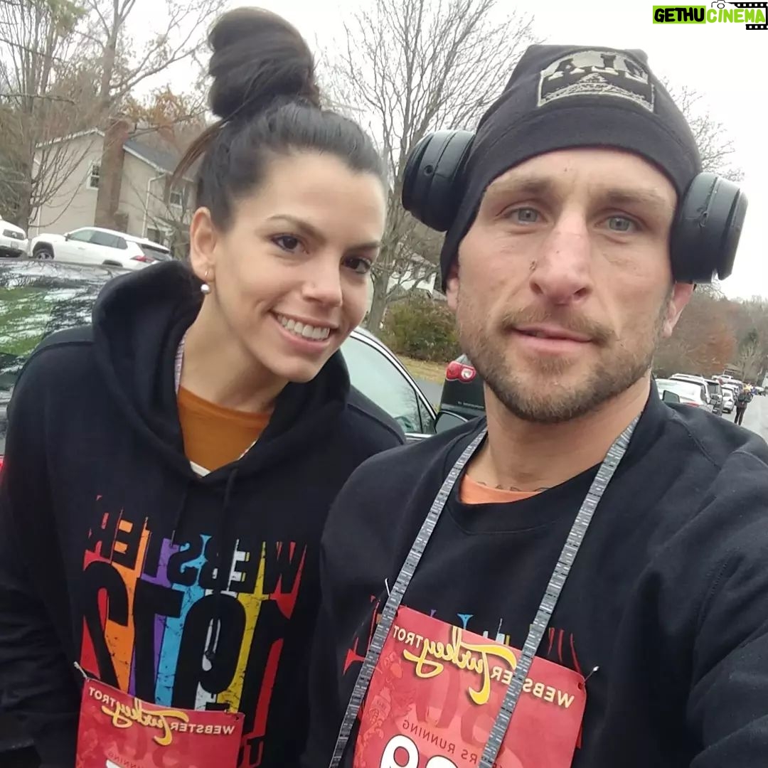 Gregor Gillespie - 1.6K Likes - 50th annual Webster #turkeytrot and my first one actually registering for. @x_tina0227 and I didn't know this also doubled as an opportunity to wear costumes. Don't worry next year we'll be prepared! #bestwrestlerinmma #besthikerinmma #bestfishermaninmma