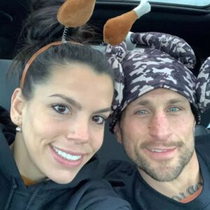 Gregor Gillespie Instagram - 50th annual Webster #turkeytrot  and my first one actually registering for. @x_tina0227 and I didn't know this also doubled as an opportunity to wear costumes. Don't worry next year we'll be prepared!  #bestwrestlerinmma #besthikerinmma #bestfishermaninmma