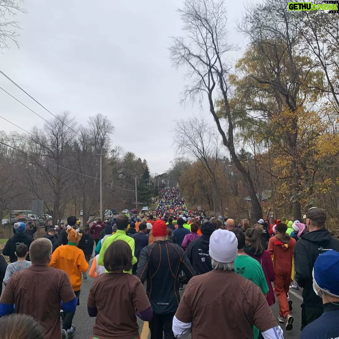 Gregor Gillespie - 1.6K Likes - 50th annual Webster #turkeytrot and my first one actually registering for. @x_tina0227 and I didn't know this also doubled as an opportunity to wear costumes. Don't worry next year we'll be prepared! #bestwrestlerinmma #besthikerinmma #bestfishermaninmma