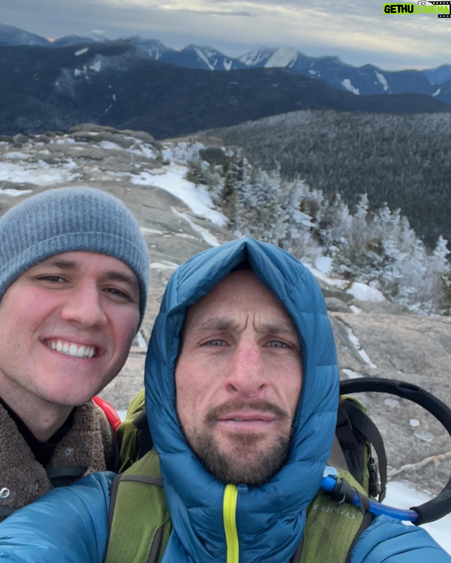 Gregor Gillespie - 1.8K Likes - December 2nd:
- 4:30am wake-up
-6 hour drive to the Adirondacks
-4hr hike
-Come back to see GG’s car was broken into it with window fully shattered, my bag stolen
-Talk to police
-Decide to drive back home another 5 hours same day with no window & 30 degrees (instead of pouring rain next day)
19-hour day, 600 miles driven, and got robbed. Fuckin memorable times with @gregorthegift ! All because Gregor’s pre-requisite to come on the show was for me to hike a mountain with him 😂😂
See you on the pod @gregorthegift to discuss the whole story. LFG