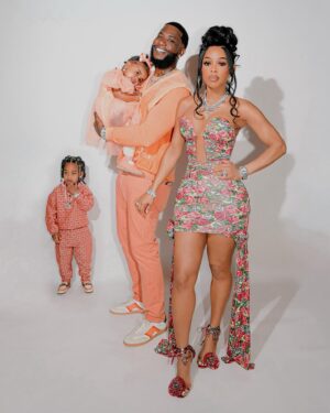 Gucci Mane Instagram - Happy Mother’s Day MrsDavis my beautiful wife ❤️ @keyshiakaoir Thanks for my wonderful babies and thanks for being the best Mom and wife in the world!! We love U!!
