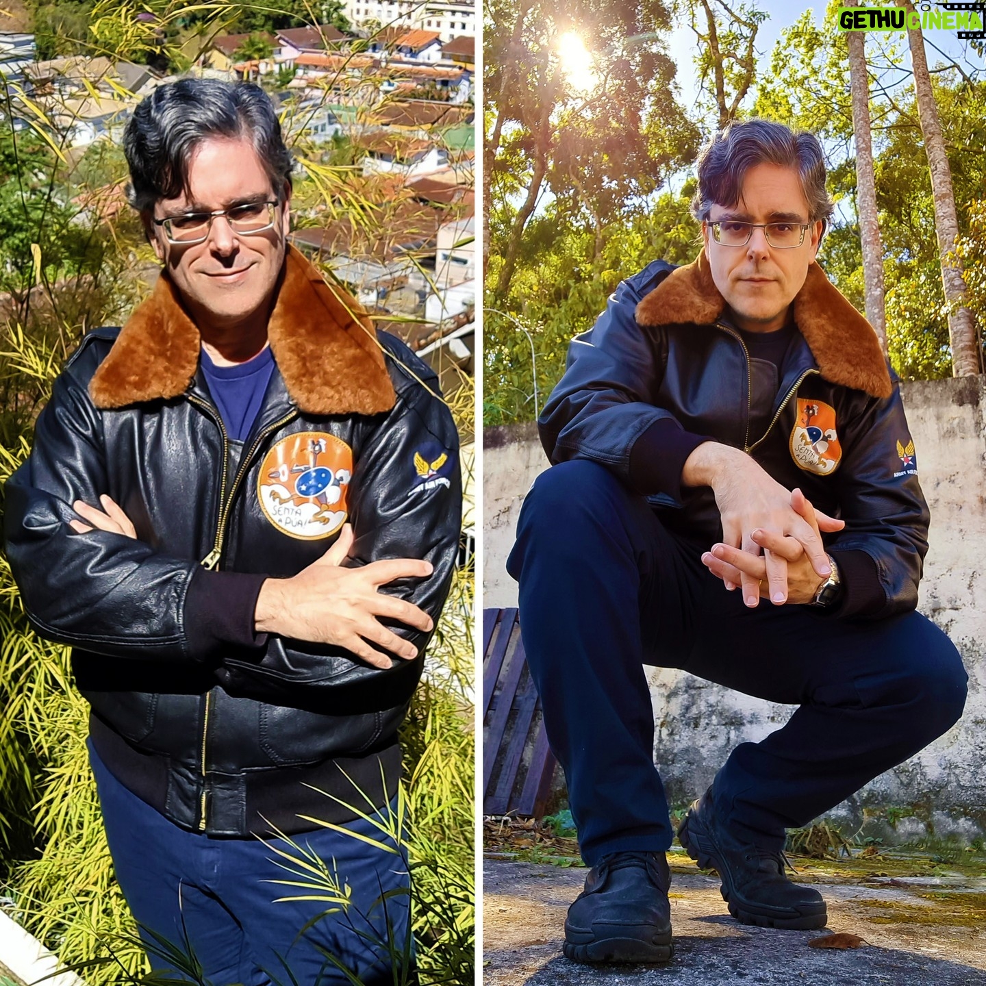 Guilherme Briggs - 98.3K Likes - Consegui uma réplica do casaco que meu querido avô, Ary Neves, usava durante a Segunda Guerra Mundial. Ele era Major aviador do famoso Primeiro Grupo de Aviação de Caça (1º GAVCA, criado em 1943) e participou da Tomada de Monte Castello, na Itália.
O 1º GAVCA saiu do Brasil com 350 homens, incluindo 43 pilotos. O símbolo do Grupo foi idealizado a bordo do navio a caminho da Itália. Dos elementos: a moldura auriverde simboliza o Brasil; o céu vermelho, a guerra; o avestruz, o piloto de caça brasileiro, que precisou se adaptar a diferentes alimentos em suas missões; o escudo azul com o Cruzeiro do Sul é o símbolo das Forças Armadas do Brasil; e a arma empunhada pelo avestruz, o poder de fogo do P-47. “Senta a Púa!” é o grito de guerra do 1º GAVCA.
A Batalha de Monte Castello foi travada ao final da Segunda Guerra Mundial, entre as tropas aliadas e as forças do Exército Alemão, que tentavam conter o seu avanço no Norte da Itália. A batalha marcou a presença da Força Expedicionária Brasileira (FEB) no conflito que conquistou e tomou o Monte Castello.
Meu avô foi e é uma das pessoas mais importantes da minha vida, um verdadeiro exemplo. Um homem honesto, justo, extremamente doce, bondoso e carinhoso, de coração iluminado. Ele me amava incondicionalmente e eu a ele. Que Deuse me permita um dia reencontrá-lo, juntamente com meu pai, Henrique Briggs. Os dois são meus guardiões e modelos de vida e estão sempre em minhas orações. ❤️❤️
#aeronautica #feb #sentapua #segundaguerra #aviacao #ww2