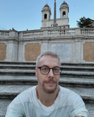 Guilherme Weber Instagram - Para Roma, com amor.