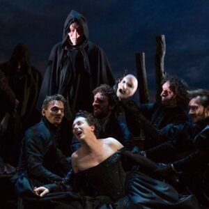 Guillaume Gallienne Instagram - La Comédie continue ! Retrouvons-nous ce soir à 20H30 sur la WebTv @comedie.francaise.officiel avec Lucrèce Borgia de Victor Hugo – mise en scène Denis Podalydès. Scénographie Éric RUF. Costumes Christian LACROIX. 
Avec Éric Ruf, Guillaume Gallienne, Éric Génovèse, Christian Hecq, Gilles David, Stéphane Varupenne, Suliane Brahim, Georgia Scalliet, Elliot Jenicot, Benjamin Lavernhe, Sébastien Pouderoux et les comédiens de l’Académie Paul McAleer, Heidi-Eva Clavier, Lola Felouzis, Pauline Tricot

Capté Salle Richelieu en juillet 2014
