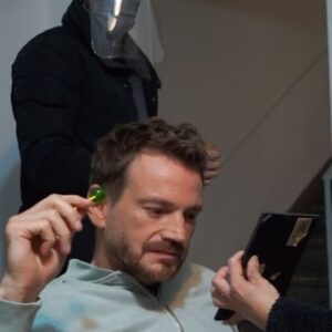 Guillermo Pfening Instagram - Backstage de #planners. @starplusla #serie #actor