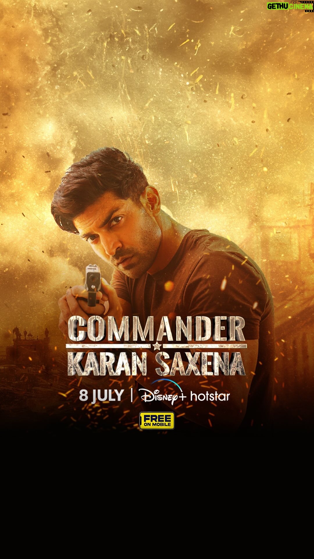 Gurmeet Choudhary - 56.2K Likes - Reporting for Team India, Commander Karan Saxena 🇮🇳
Watch #CommanderKaranSaxena streaming July 8 on #DisneyPlusHotstar
#KaranSaxenaOnHotstar
@hruta12 @guruchoudhary #IqbalKhan @amubehl @krishnabisht17 @jatinwagle1 @amitkhanwriter @anil.katke @rajeshwarnair @keylightindia