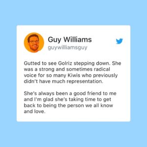 Guy Williams Instagram - Kia kaha Golriz