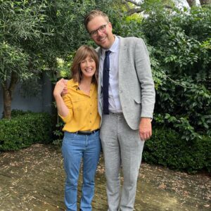 Guy Williams Instagram - Heading to Perth and Adelaide to start the Australian Tour I was lucky enough to get an official state farewell from New Zealand’s Prime Minister: Dame Lady o’ Briscoes. @briscoes.nz