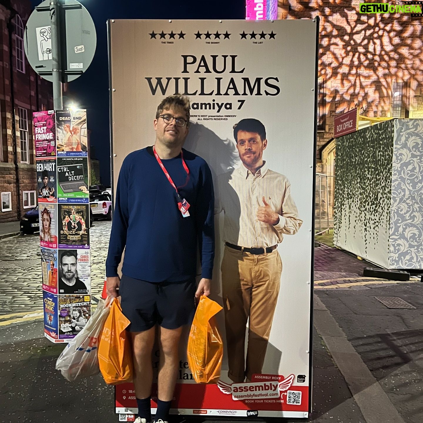 Guy Williams - 1.2K Likes - The Fringe starts tonight! I was lucky enough to be able to get a photo with one of my favourite comedians Paul!
guywilliams.co.nz for tickets to my shows!
@edfringe