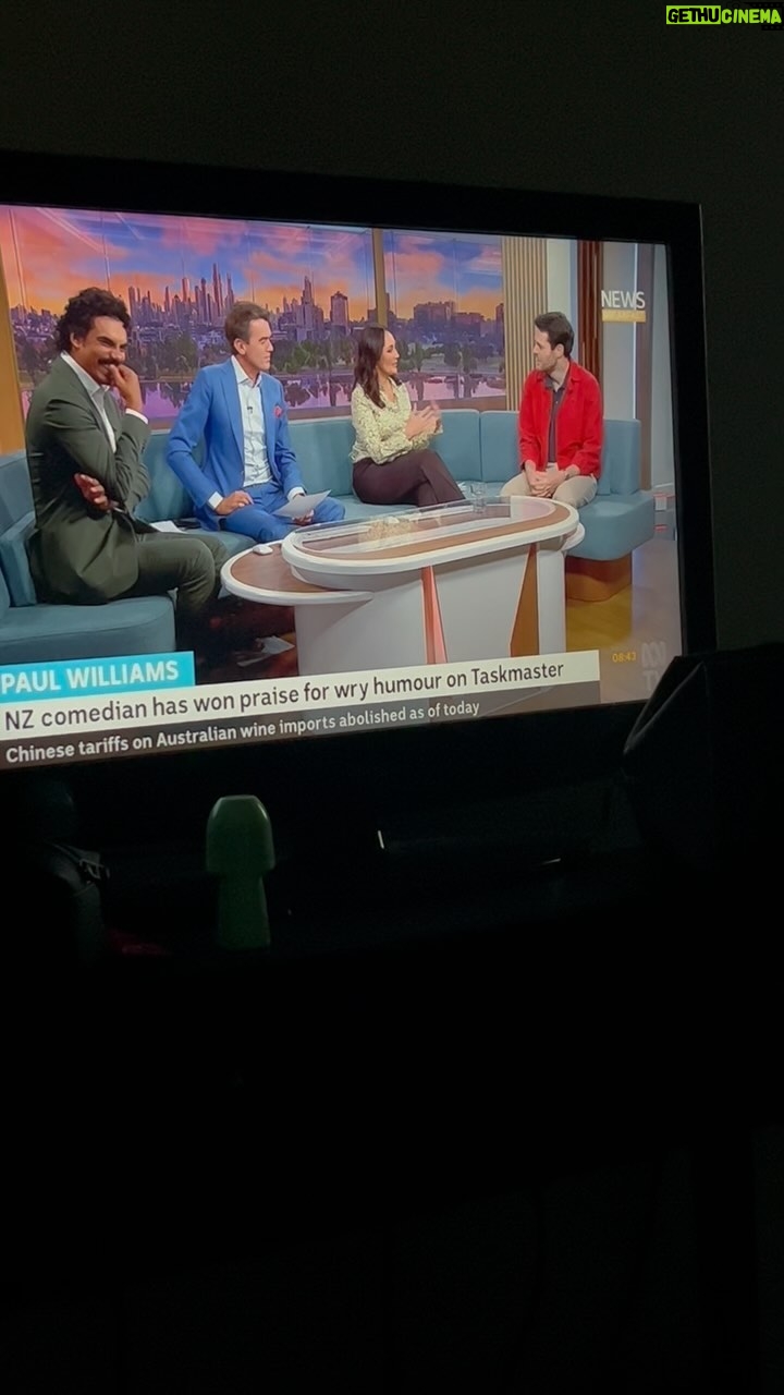 Guy Williams - 648 Likes - “Do not come… it’s no good!” lol. @paulwilliams promoting his show at the @melbcomedyfestival on the mighty @abctv with @mjrowland68, @bridgeyb and @tonaaayy!