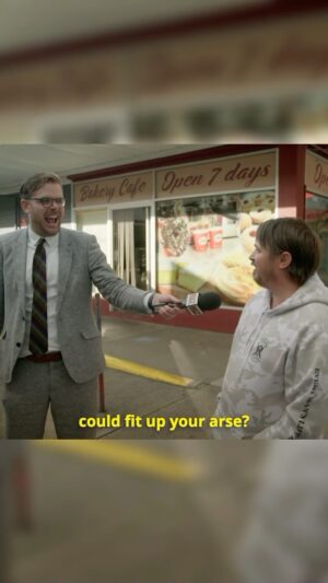 Guy Williams Instagram - I went to Melbourne to find Jim from Jim’s mowing and they hated me! 
Tag a mate in Melbourne! 
Remind them that I will be in Melbourne for all of April doing shows: guywilliams.co.nz
And this ep will be on ThreeNow in Nz tomorrow!
