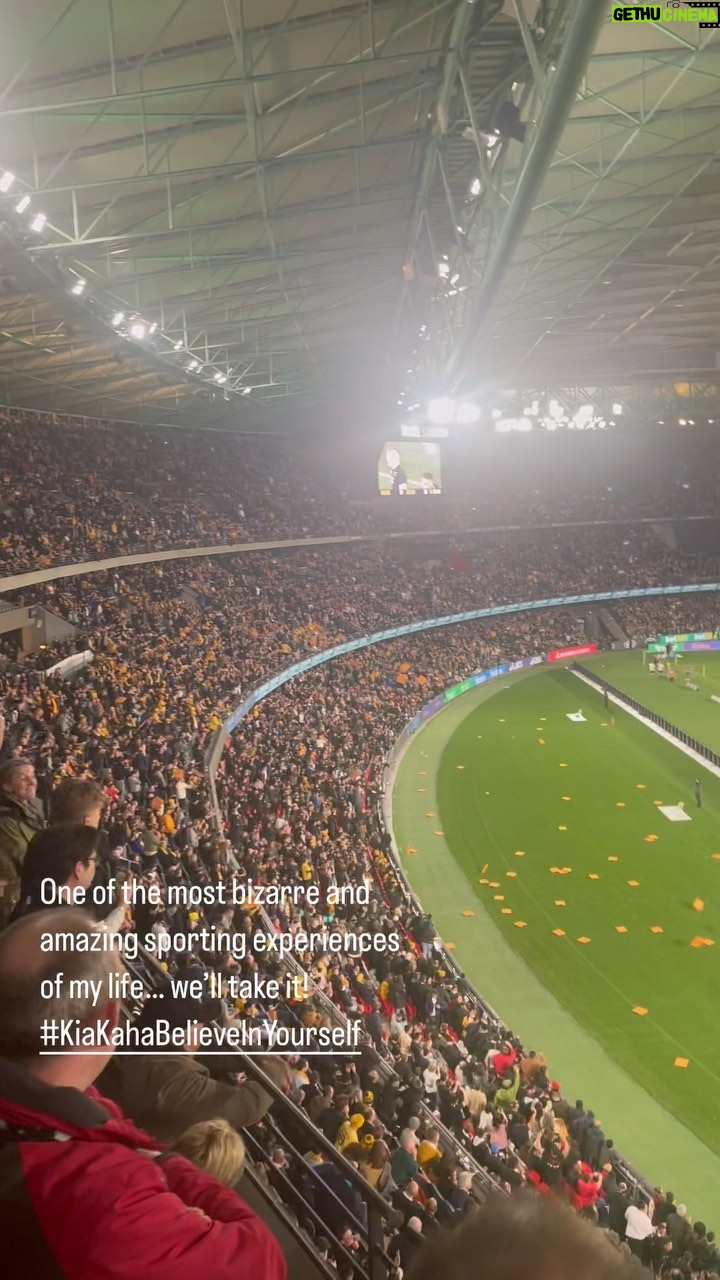 Guy Williams - 1.9K Likes - What a unbelievable game! Bad luck Aussie… also get wrecked! #KiakahaBwlieveInYourseld