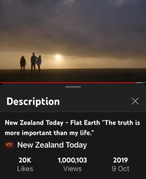 Guy Williams Instagram - Our flat earth story is the first @newzealandtoday story to get a million views which is kinda cool!