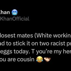 Guz Khan Instagram - Communities coming together. But Muslims need to be an example of protection and perfection here. Handle yourselves as the best example. We’re here to look out for everyone who needs our help 🫡🫱🏻‍🫲🏾🫵🏿💙