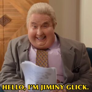 H. Alan Scott Instagram - The chaos of Jiminy Glick is exactly what society needs right now.

Martin Short has been guest hosting Jimmy Kimmel Live this week and it’s kind of been everything. But Short bringing out Jiminy Glick is what I wanted so bad. This character is just so perfect and stupid.

Please tell me you binge watch Jiminy Glick interviews on YouTube? I can’t be the only one. If so, what’s your favorite Jiminy Glick interview?!

This moment came from Jimmy Kimmel Live on 6/24/24. ©️ ABC.
.
.
.
#MartinShort #JiminyGlick #jimmykimmel #jimmykimmellive #meme #memes #quote #quotes #nostalgia #nostalgic #funny #humor #fyp #billhader