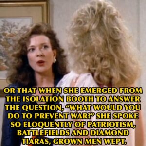 H. Alan Scott Instagram - Part of being gay means being able to recite this entire monologue from Designing Women. I’m sorry, I don’t make the rules. This is our party trick. The thing we surprise people with at a dinner party. 

We’ve all encountered a Marjorie before, am I right?!! 

Happy Pride. 

Clip from ‘Designing Women’ (S1E2 “The Beauty Contest”) ©️ Columbia Pictures TV.
.
.
.
#designingwomen #dixiecarter #deltaburke #juliasugarbaker #suzannesugarbaker #quote #quotes #meme #memes #nostalgia #nostalgic #80s #80snostalgia #lgbtq #gay #fyp