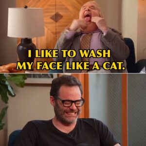 H. Alan Scott Instagram - The chaos of Jiminy Glick is exactly what society needs right now.

Martin Short has been guest hosting Jimmy Kimmel Live this week and it’s kind of been everything. But Short bringing out Jiminy Glick is what I wanted so bad. This character is just so perfect and stupid.

Please tell me you binge watch Jiminy Glick interviews on YouTube? I can’t be the only one. If so, what’s your favorite Jiminy Glick interview?!

This moment came from Jimmy Kimmel Live on 6/24/24. ©️ ABC.
.
.
.
#MartinShort #JiminyGlick #jimmykimmel #jimmykimmellive #meme #memes #quote #quotes #nostalgia #nostalgic #funny #humor #fyp #billhader