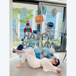Ha Ji-won Instagram - 🩵😍☁️🤸🏻‍♂️🌀🥚🦜🐰