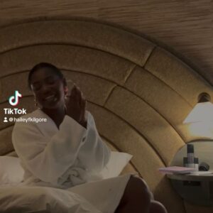 Hailey Kilgore Instagram - This post is a shout out to hotel robes across the greater Los Angeles region🤣 I had the most magical summer and I can’t WAIT to share more 💜 I’m back on TikTok too so come join the family!!! Comment what songs you want me to cover ✨