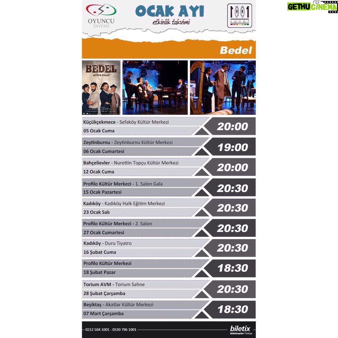 Hakan Eratik - 898 Likes - Tiyatro oyunumuz ‘Bedel’ ile İstanbul sahnelerini gezmeye başladık , bekleriz.( Program arka sayfada )🎭🌈🌹 #tiyatro #oyun #bedel #arthurmiller #hakaneratik #rüzgaraksoy #muratkarasu #merveanlağan yönetmen: @kayhanberkin yapım: @keremylmz @1001sanat #hakaneratik #oyuncu #yeldagurkanmenajerlik #erratic