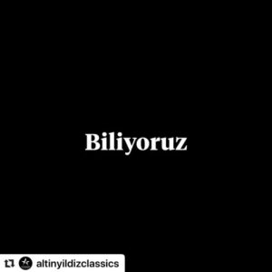 Hakkı Ergök Instagram - #altinyildizclassics