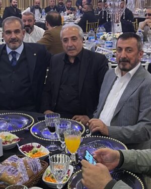Halil İbrahim Kalaycıoğlu Instagram - Gani Güner dostumun kızının mutlu gününde Mehmet Ökten,Fatih Bucak,Zaza Ferhat Doğdoğru,Fevzi Berdirek,İdris Alan ve daha birçok dostla hasbihal eyledik.