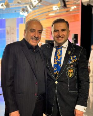 Halil İbrahim Kalaycıoğlu Instagram - Azerbaycanda deyerli dostum Hacı Nuran @hacinuran ile Xezer TV-de